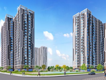 Phối cảnh tổng thể dự án Vinhomes Palm Oasis